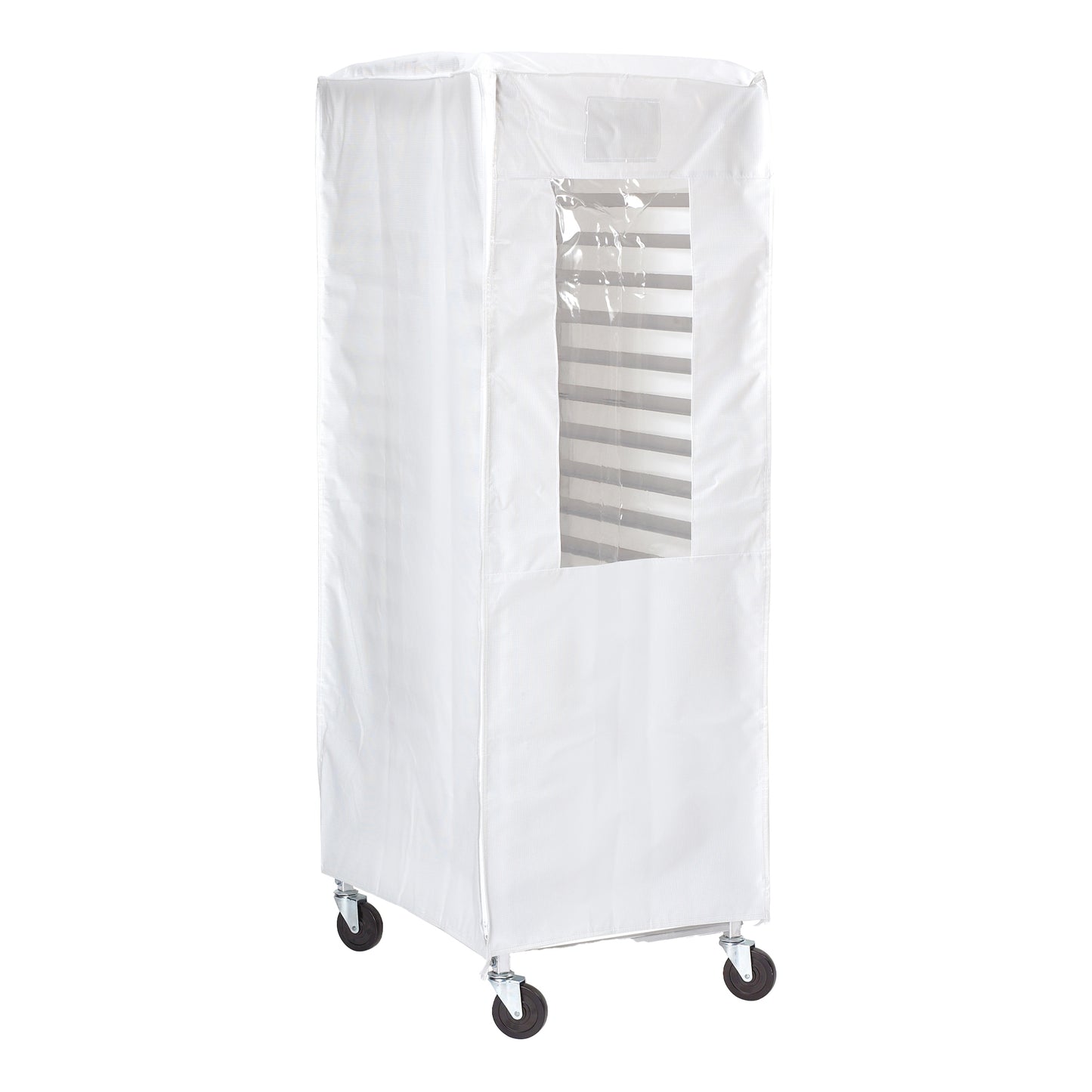 Browne Bun Pan Rack Cover, Heavy Duty, White w Window - 57913401