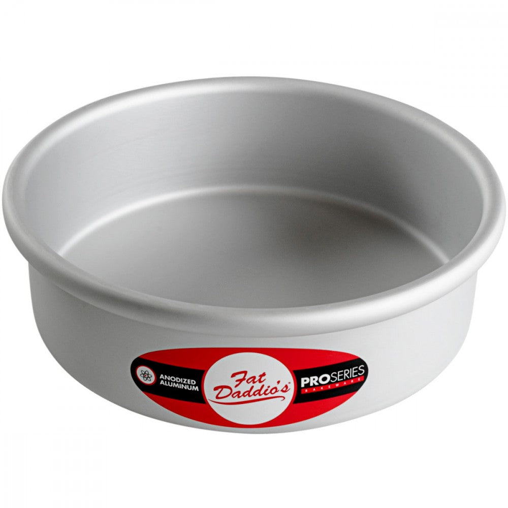 Fat Daddio's Round Cake Pan, 7" x 2", Aluminum - FDPRD72