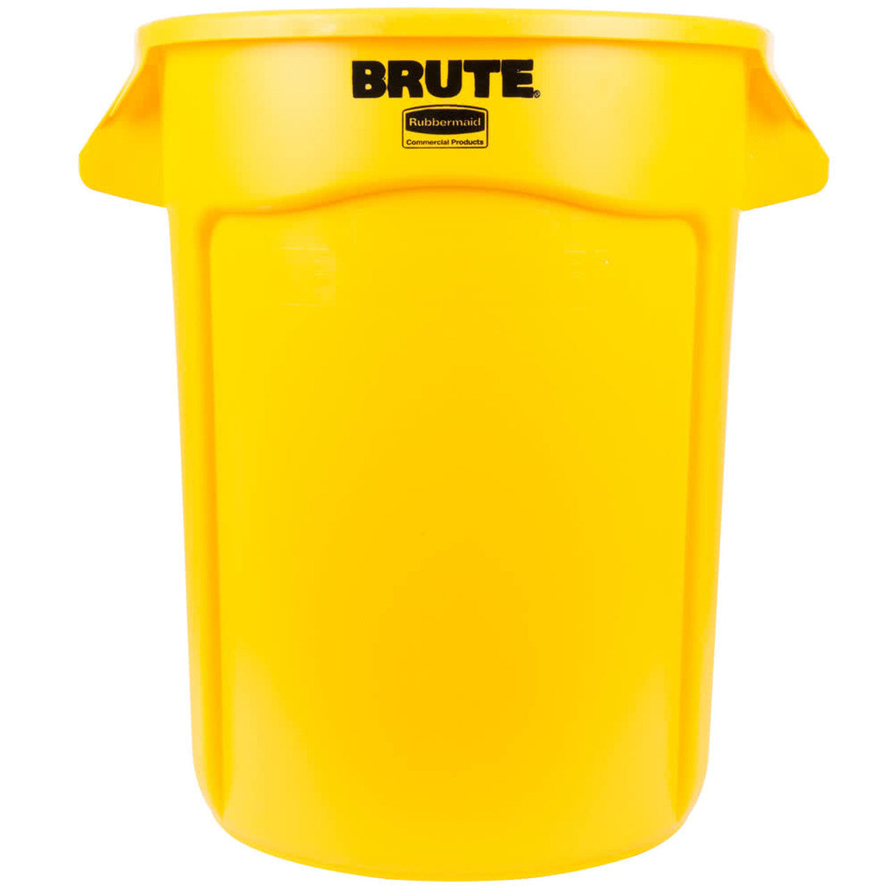 Rubbermaid BRUTE Container, 32 gal, Yellow - FG263200YEL
