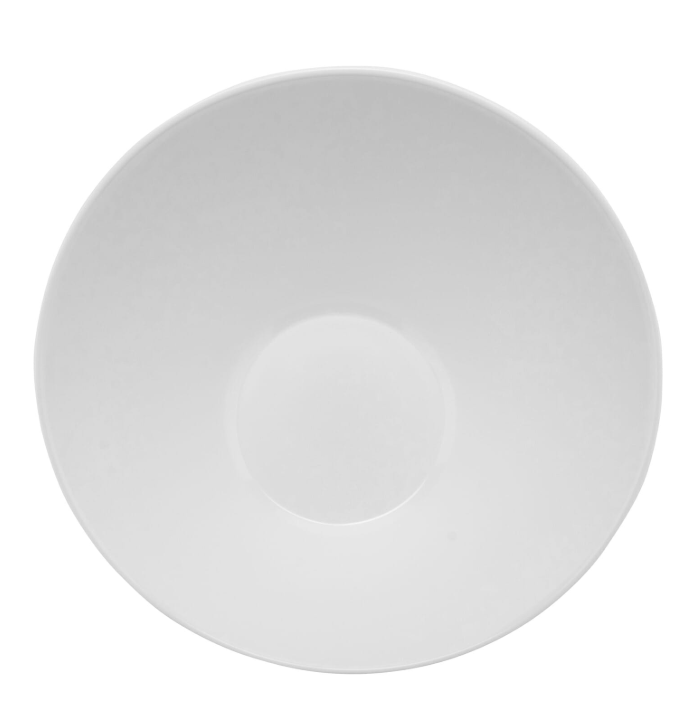 G.E.T. San Michele Bol incliné/en cascade, blanc, 710 ml, 23,5 x 12 cm (paquet de 6) - B-792-W