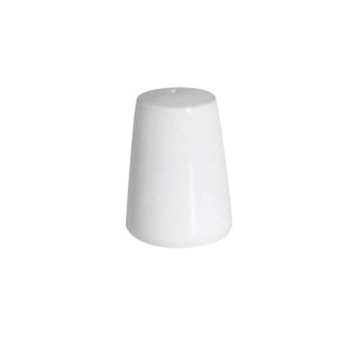 Continental China Plain White Pepper Shaker, 3.25", White (12-pack) - 51CCPWD087