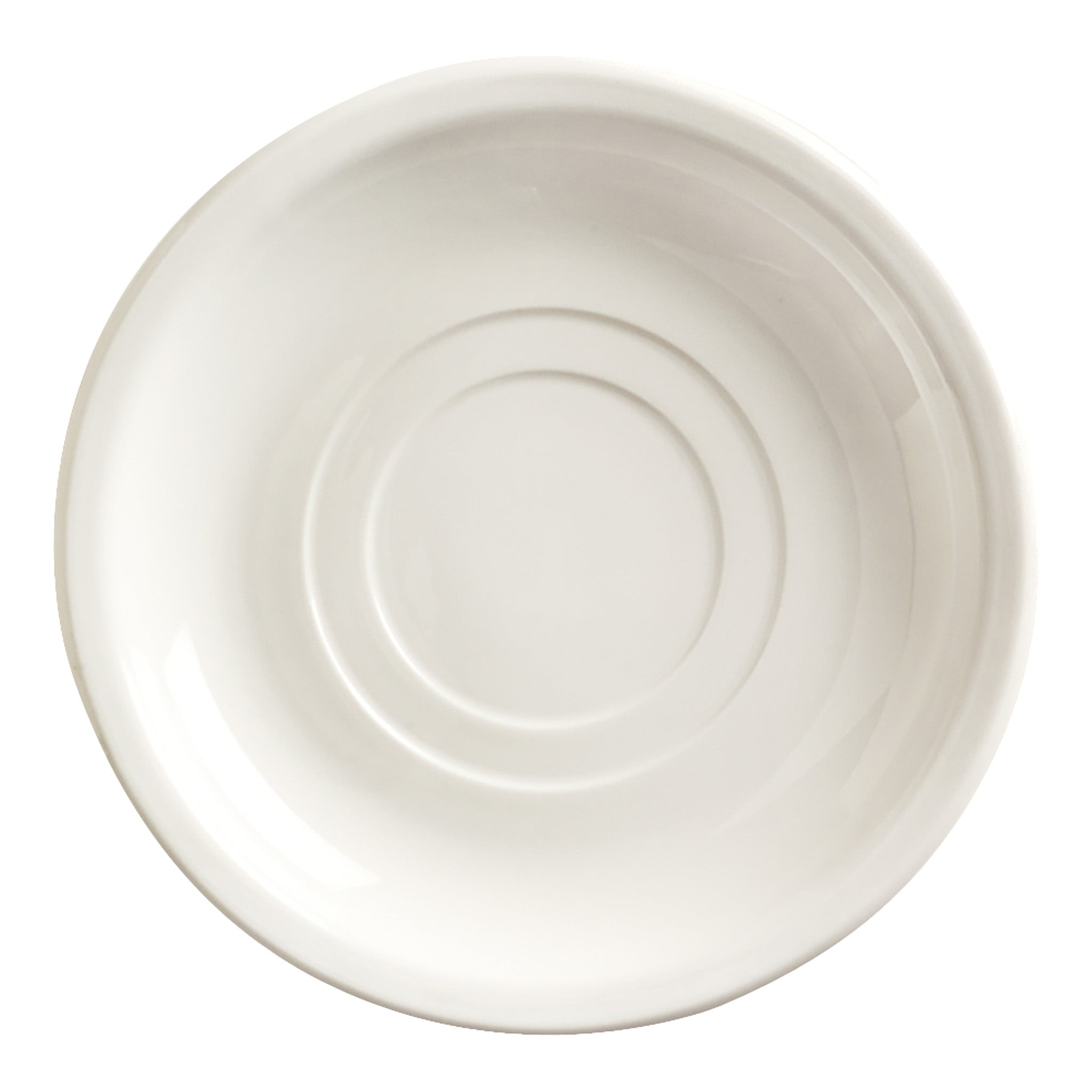 Libbey World Tableware Porcelana DoubleWell Saucer, 5.5" (36pack