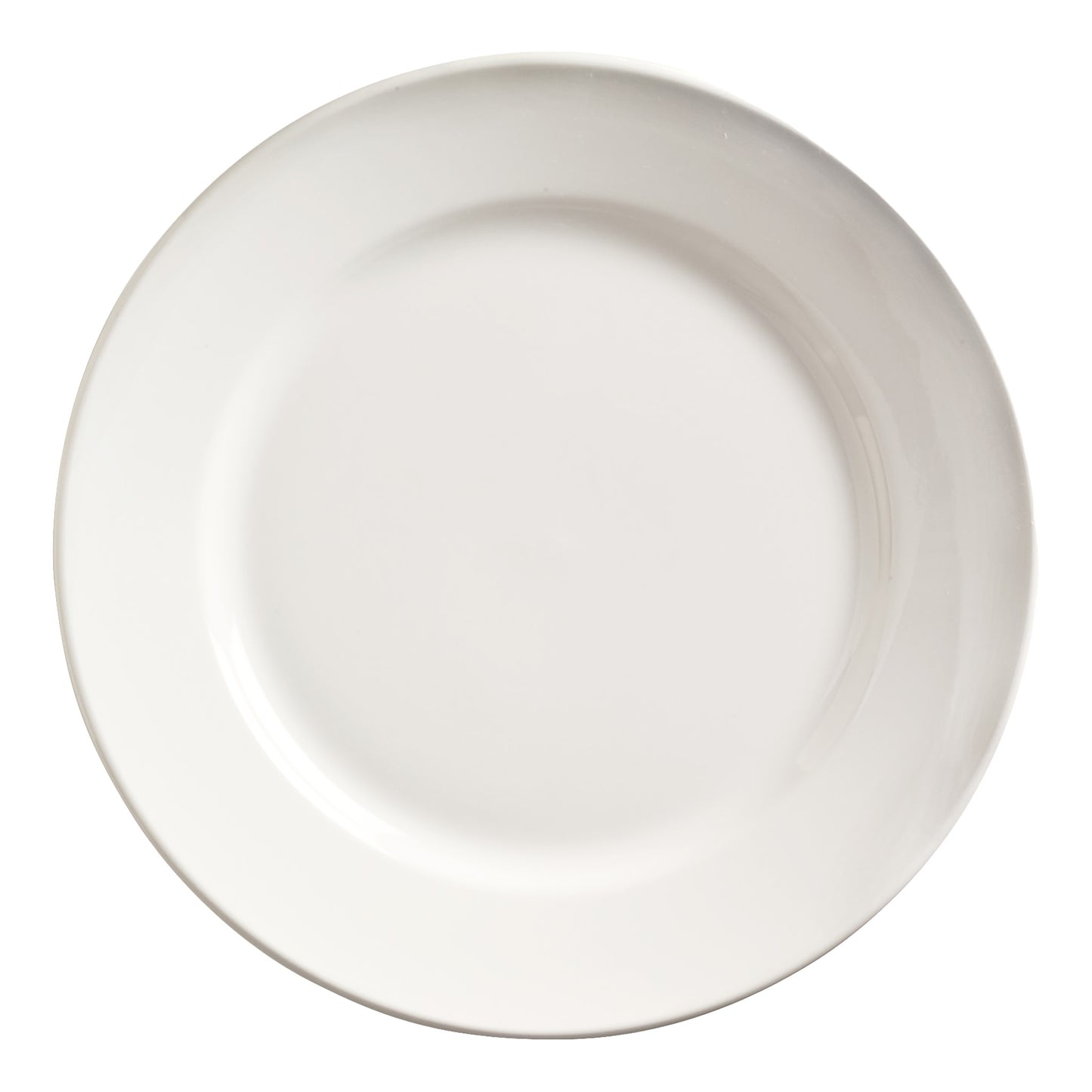 Libbey World Tableware Porcelana Wide Rim Plate, 7 1/8", White (36-pack) - 840-420R-24