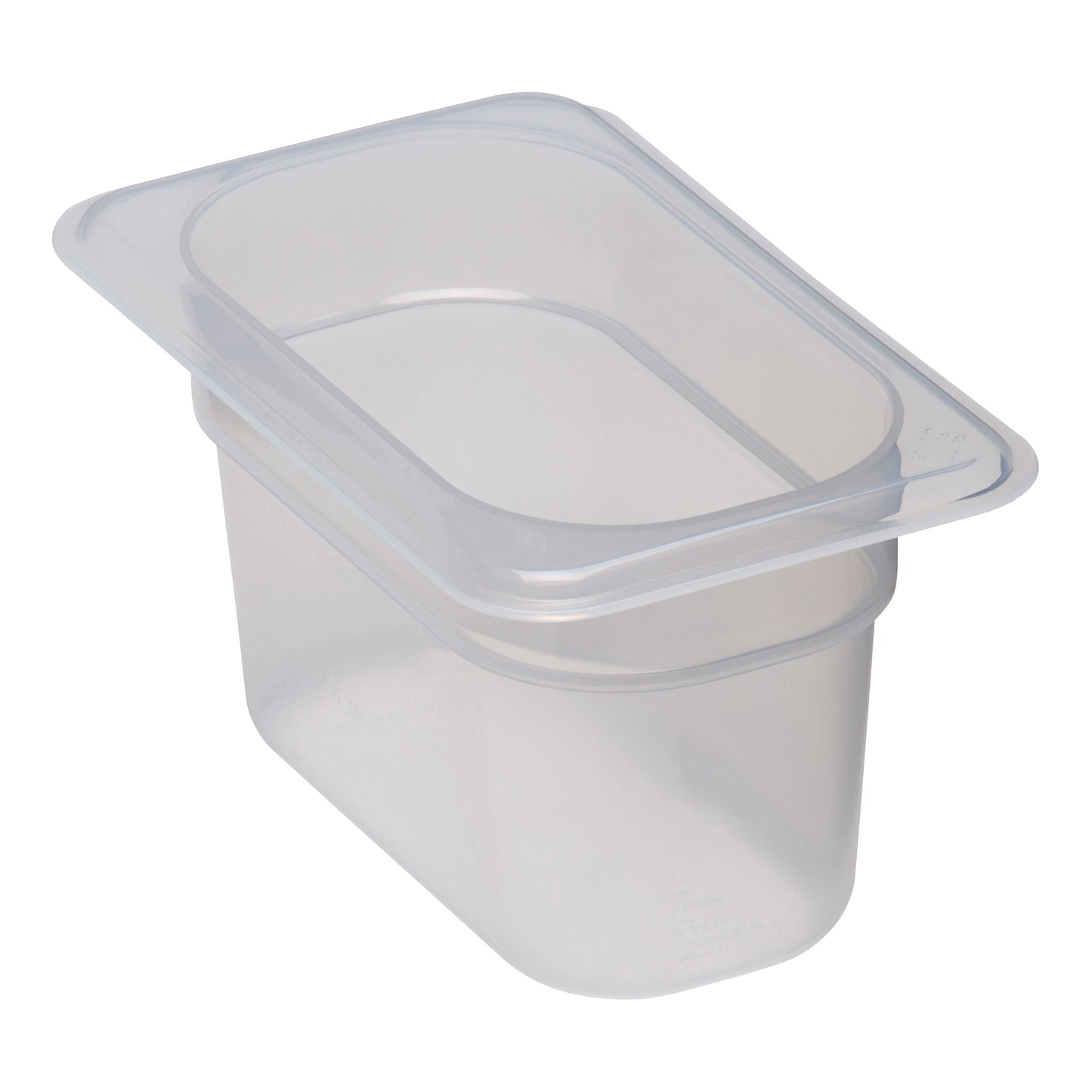 Cambro | Bac gastronome de taille 1/9, 4" de profondeur, translucide