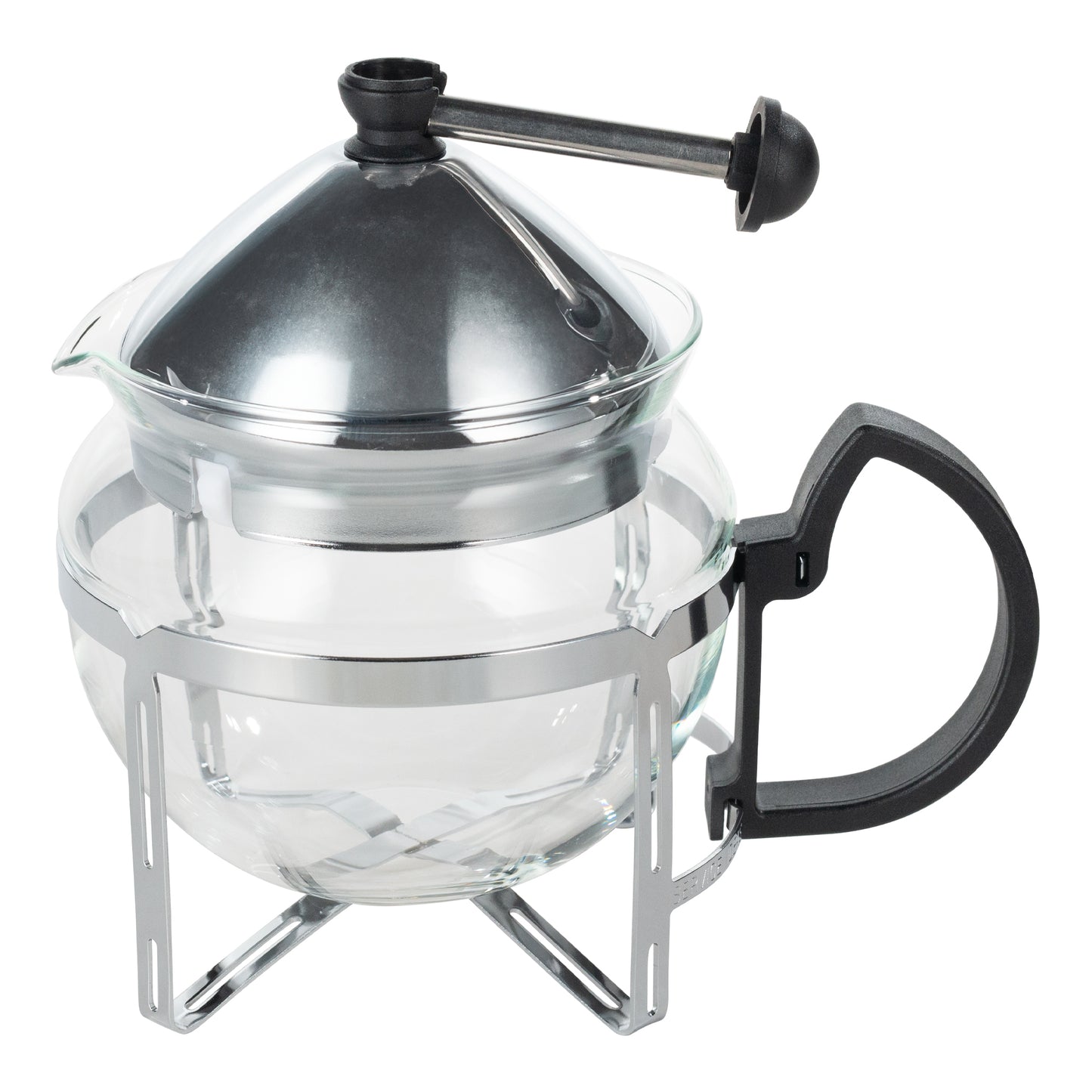 Service Ideas Classic Tea Press, 20 oz, Glass/Stainless Steel - T600CC