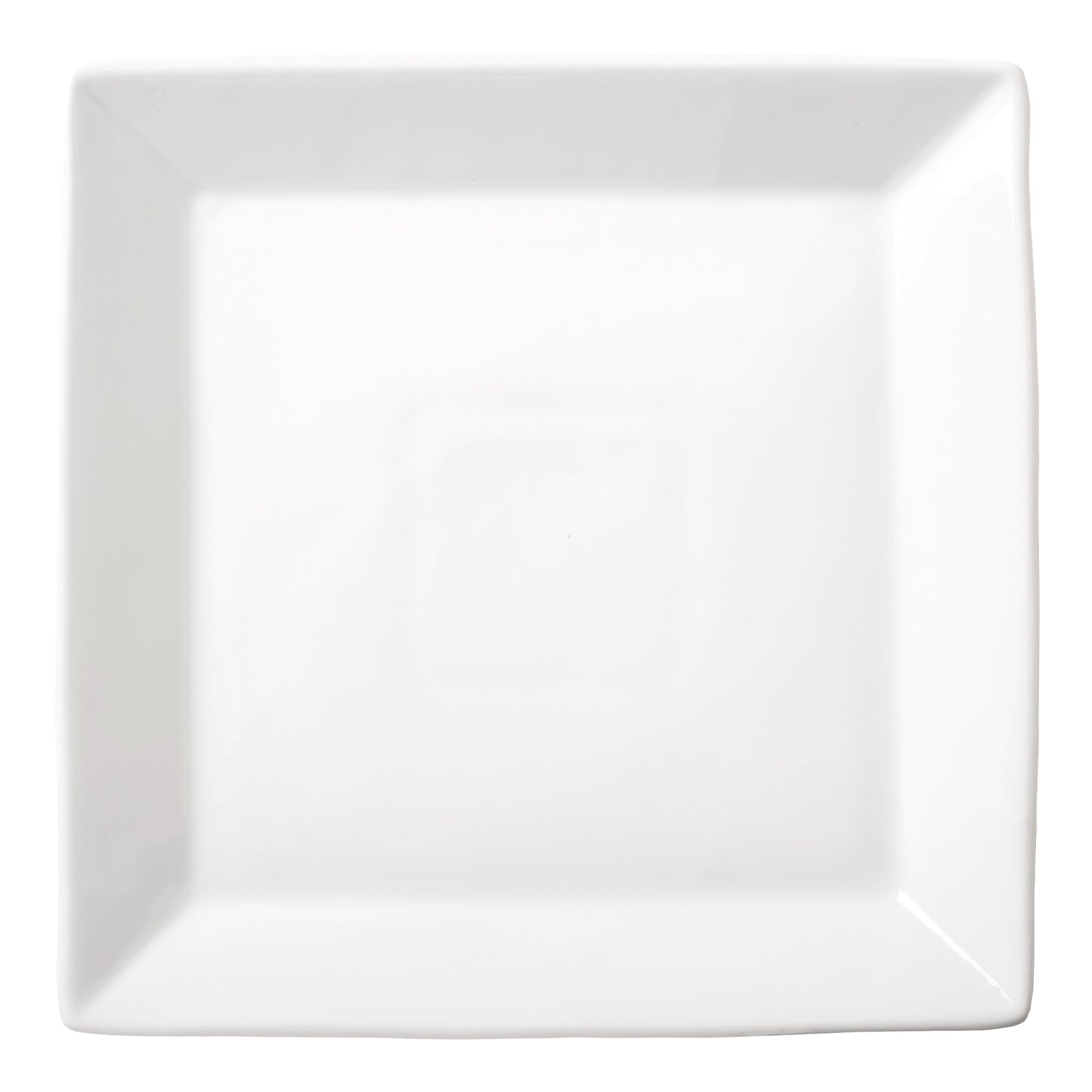 Libbey World Tableware Rigel Square Plate, 9 7/8", White (12-pack) - 999023147