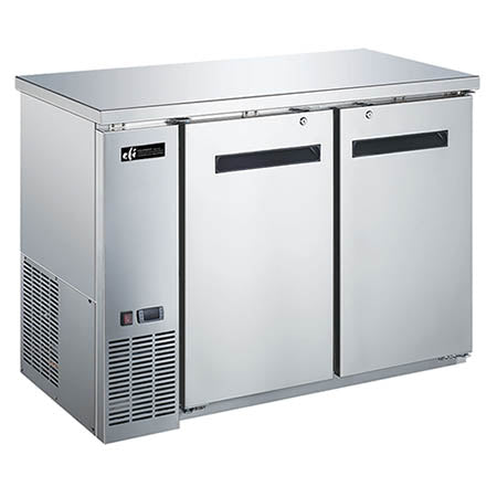 EFI Versa-Chill CBBSDR2-48CC Back Bar Solid Door Cooler Stainless