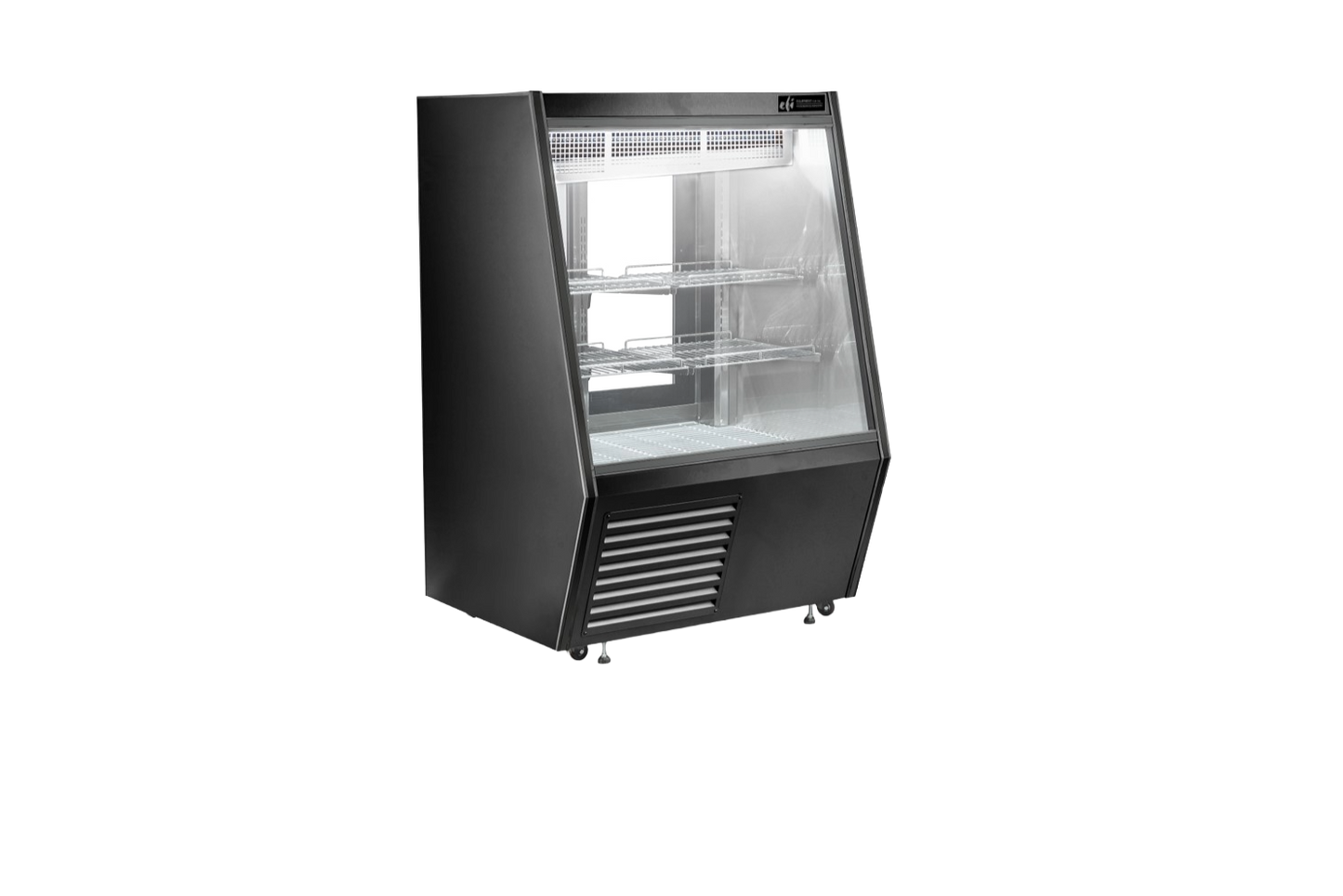 EFI CDCBS-84 Straight Black Deli Case