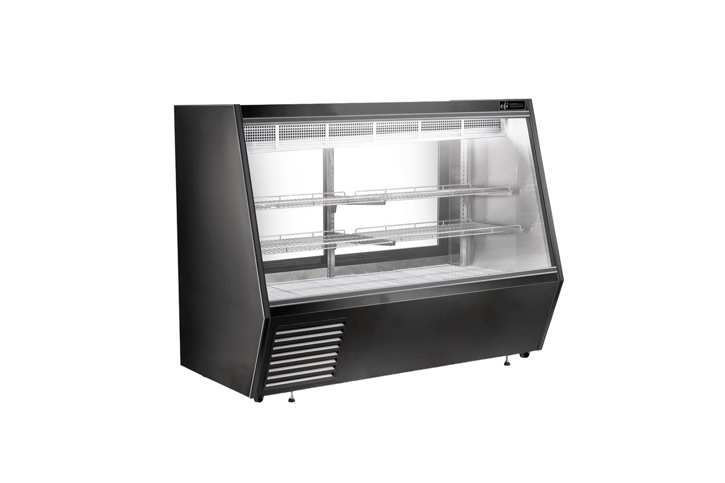 EFI CDCBS-72 Straight Black Deli Case