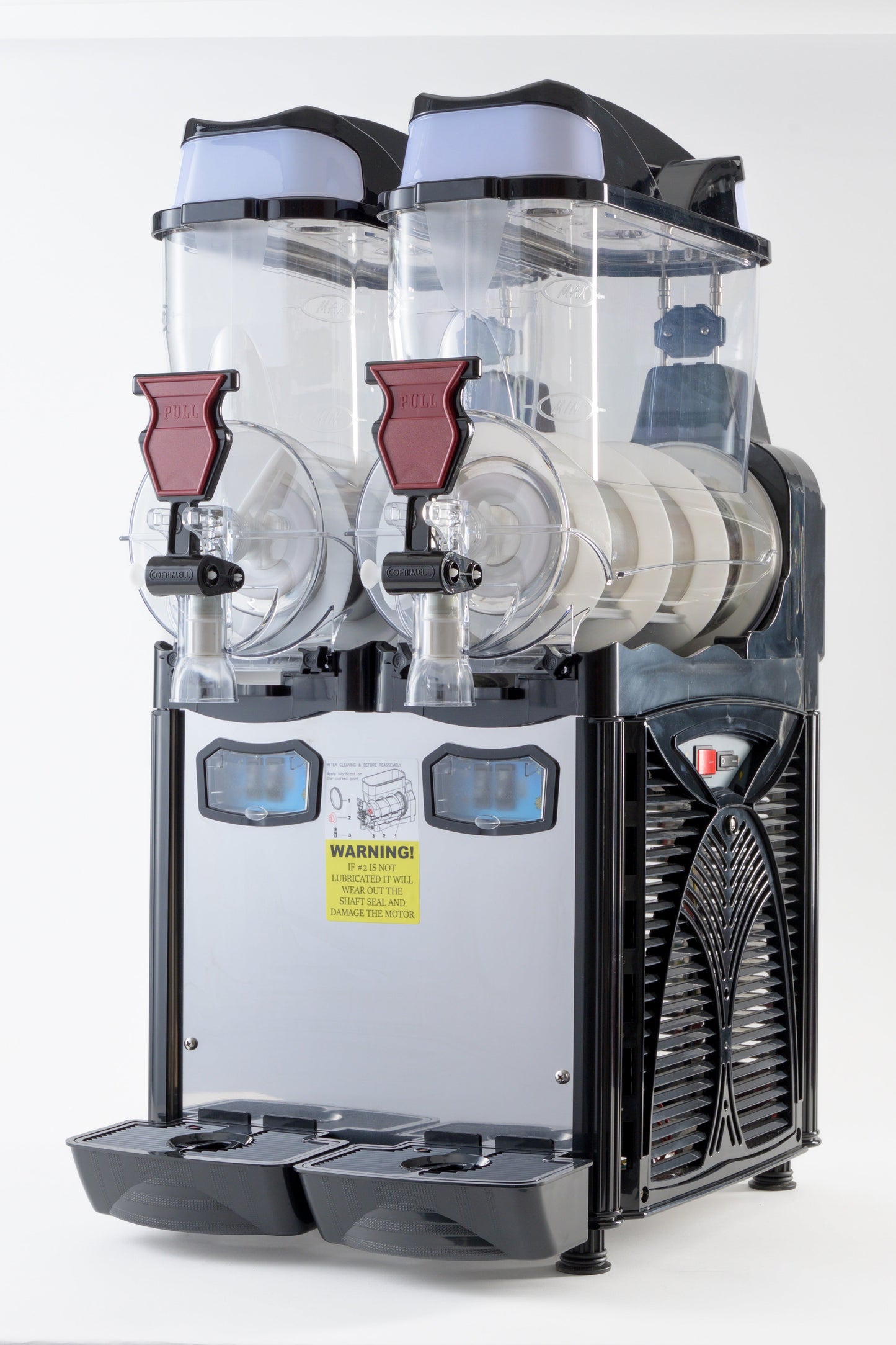 Cofrimell Oasis 2 Frozen Beverage Slush Dispenser, 2 x 10 L, 110V