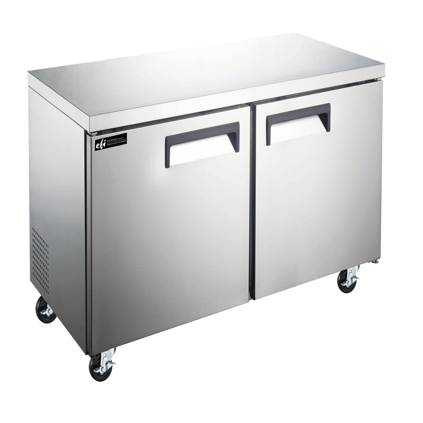 EFI | X-Line CUDR2-36VCX Réfrigérateur sous comptoir à deux portes de 36 po, acier inoxydable