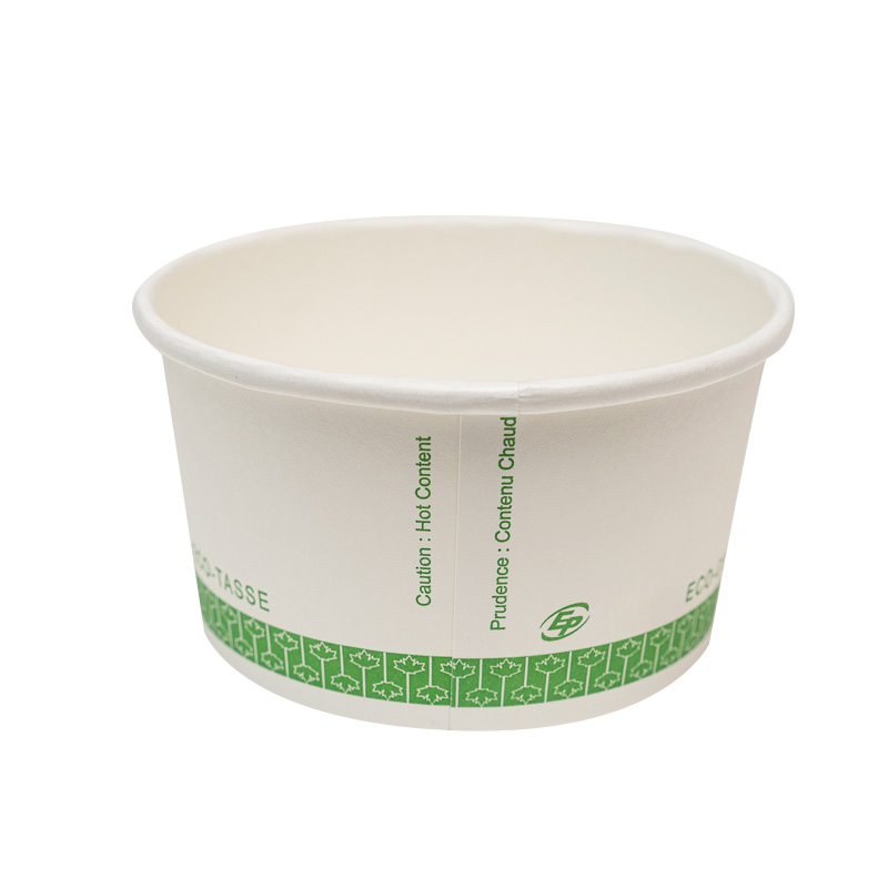 Eco-Packaging | Gobelet à soupe compostable, paquet de 500 de 12 oz
