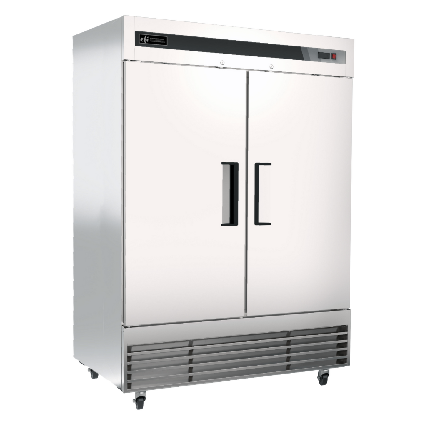 EFI X-Line F2-54VCX 54" Reach-In Double Solid Door Freezer, Stainless Steel - F2-54VCX