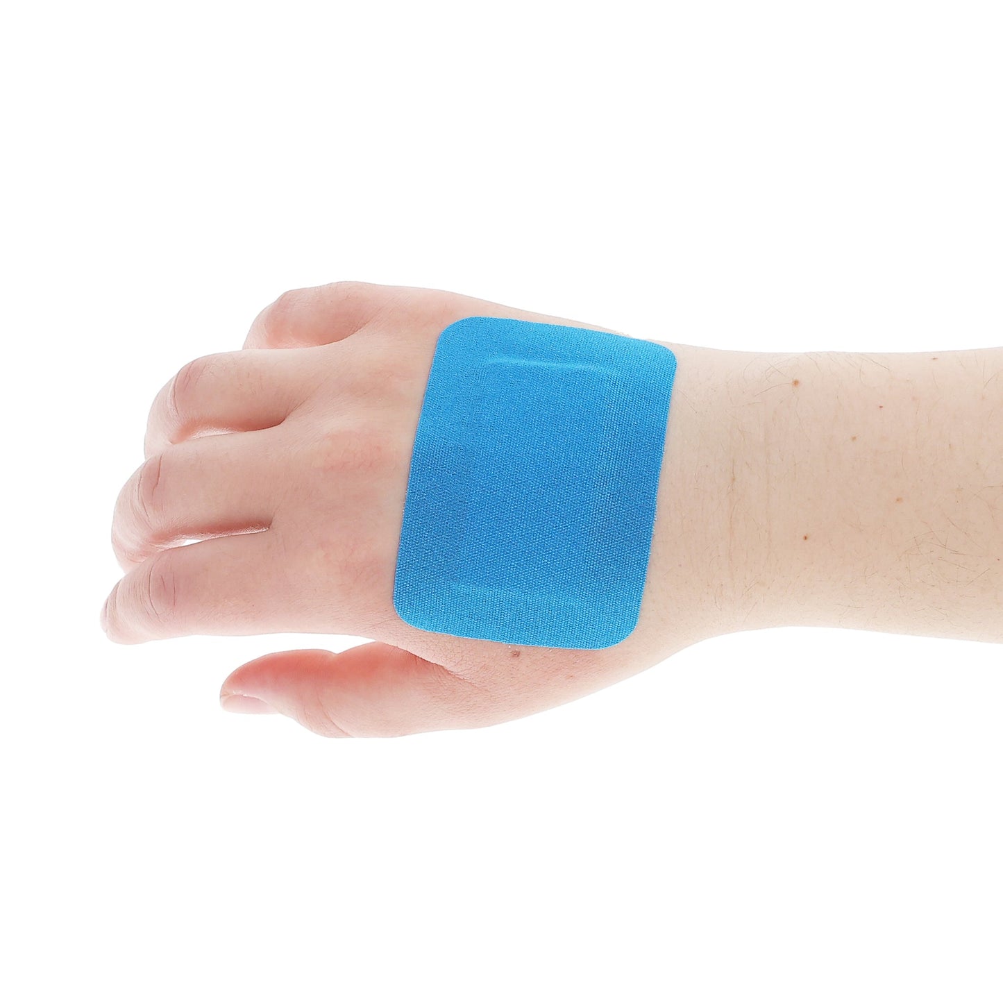 BIOS Blue Metal Detectable Large Patch Bandages, 2" x 3" (50-pack) - FA107