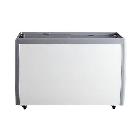 EFI FCFG-60 Flat Top Glass Chest Freezer