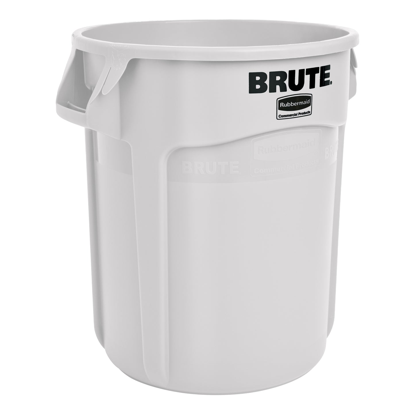 Rubbermaid BRUTE Container, 10 Gal, White - FG261000WHT