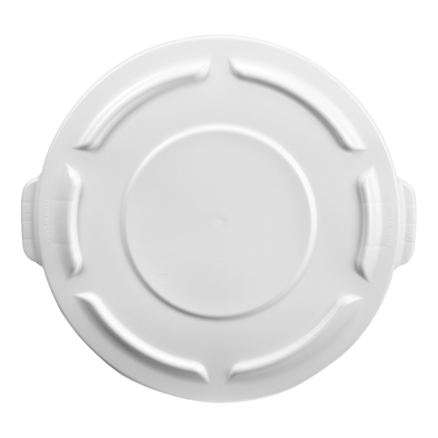Rubbermaid BRUTE Container Lid, 32 Gal, White - FG263100WHT