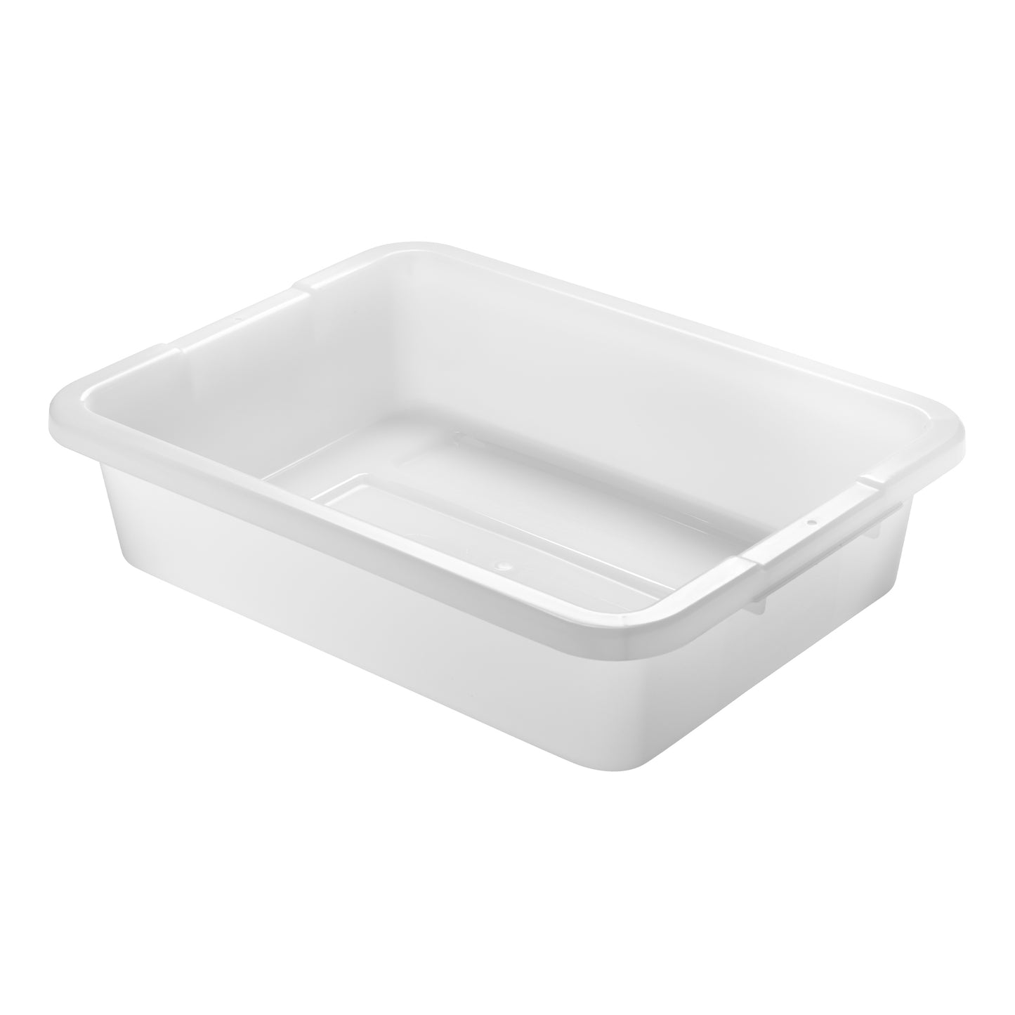 Rubbermaid Bus/Utility Box, 20" x 15" x 5", White - FG334992WHT