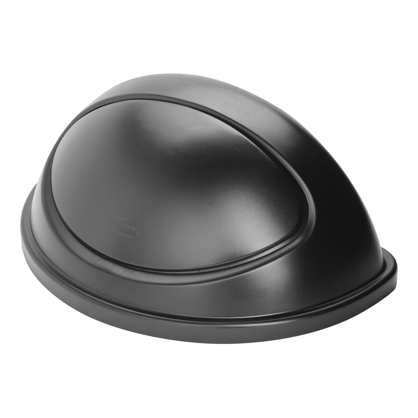 Rubbermaid | Couvercle pivotant demi-rond Untouchable, 21 gal, noir