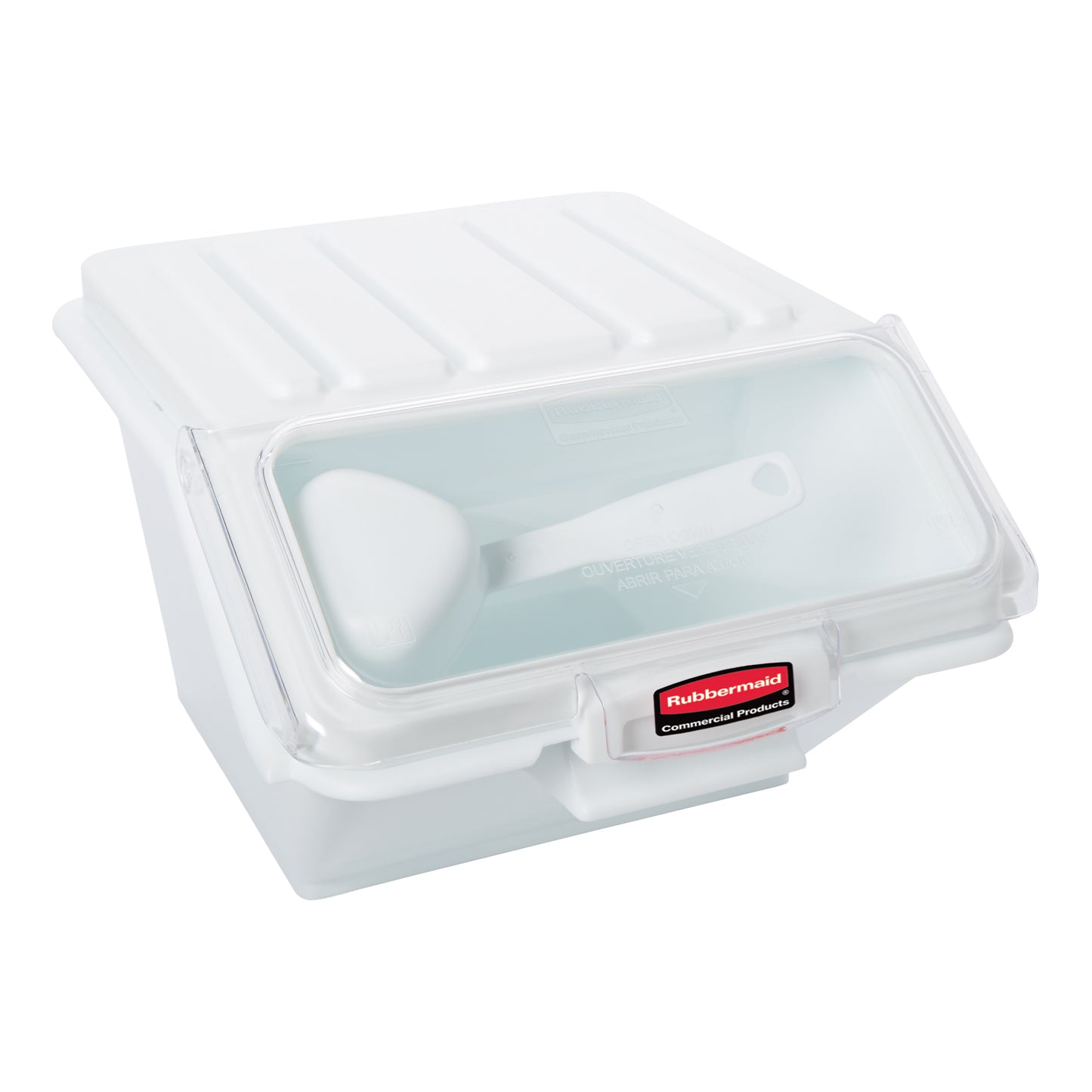 Rubbermaid | Bac de rangement ProSave pour tablettes, 40 tasses, blanc