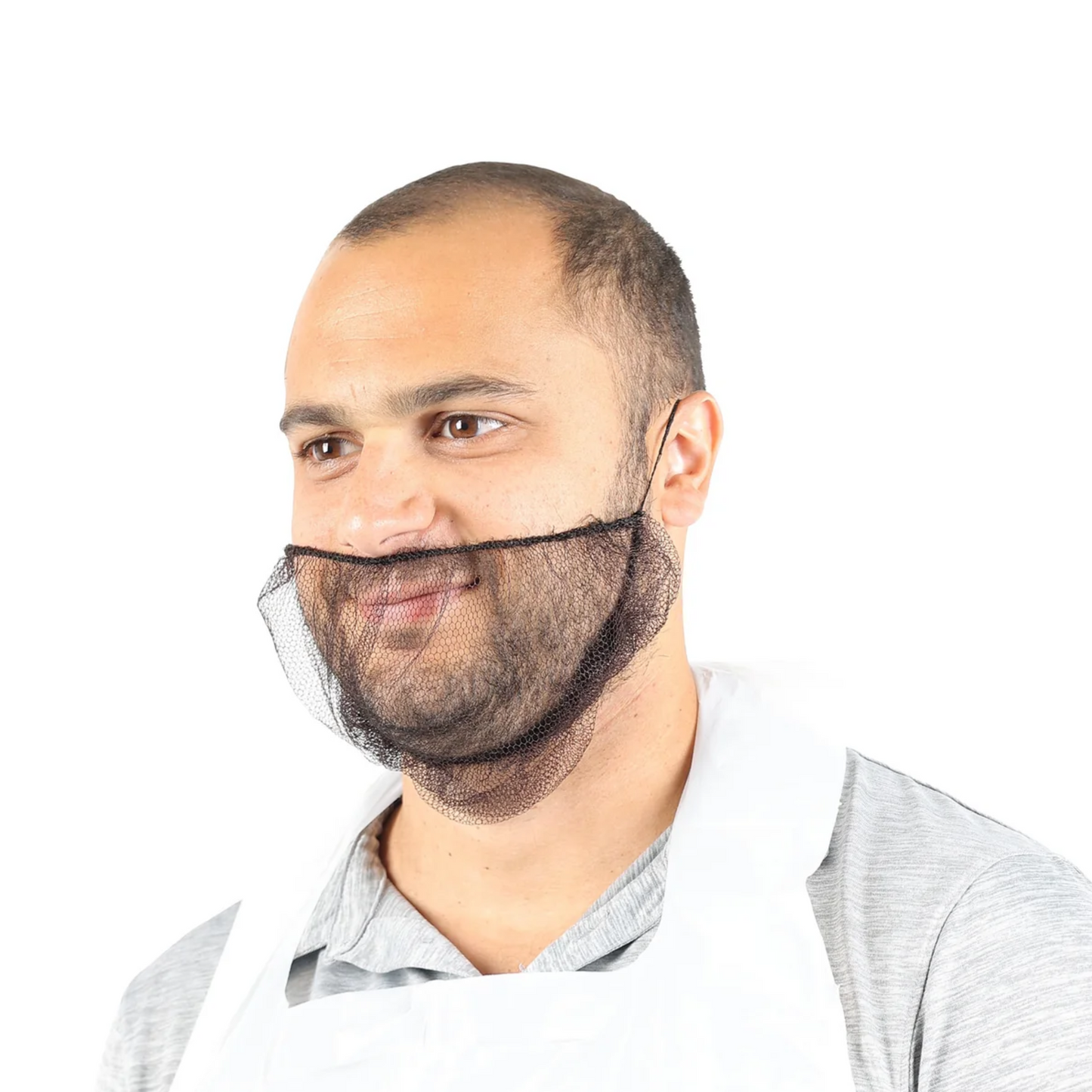 BIOS Nylon Beard Net, Black (100-pack) - FS702