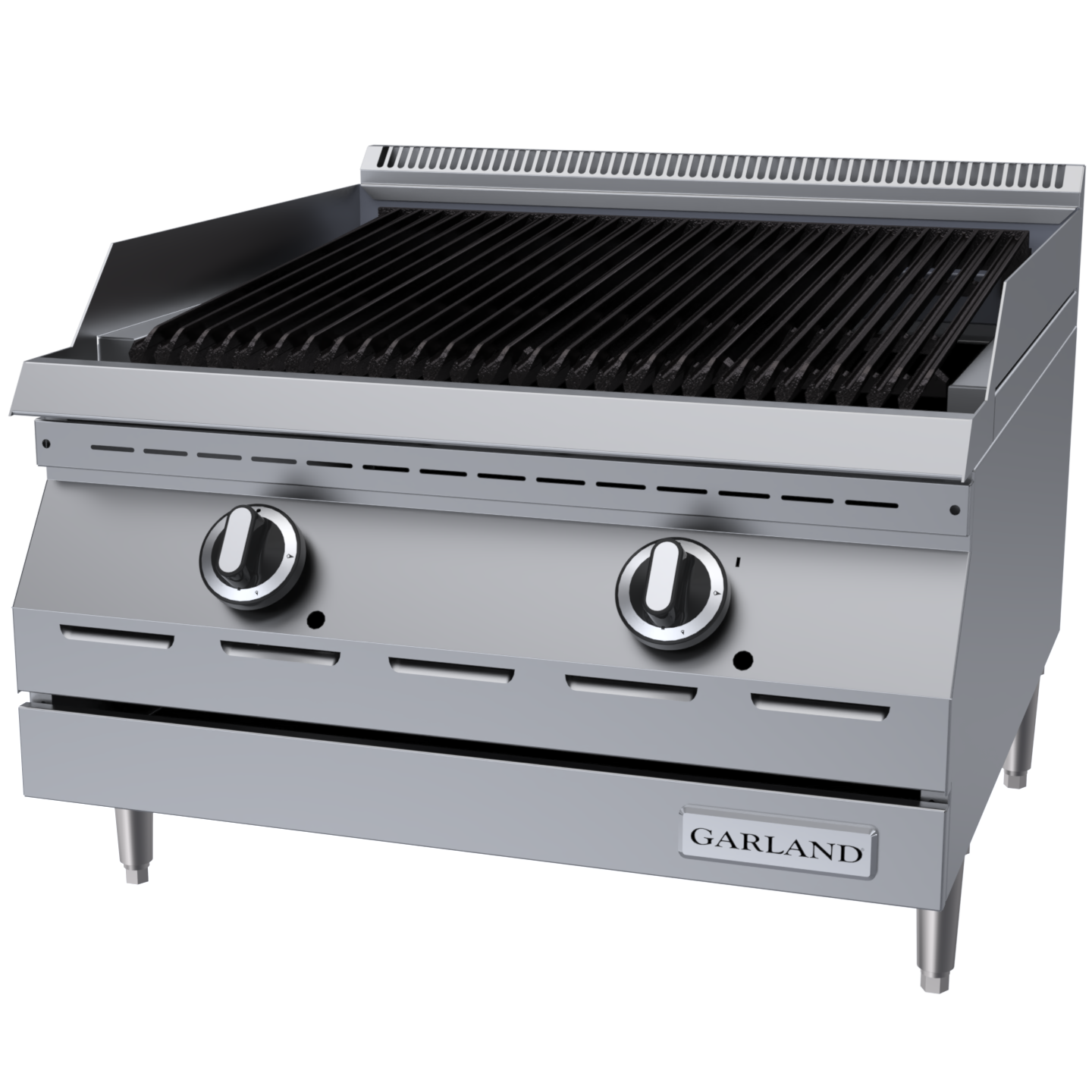 Garland Designer Series Gas Radiant Charbroiler, 24", Natural Gas, High Elevation - GD-24RB(HE-NG)