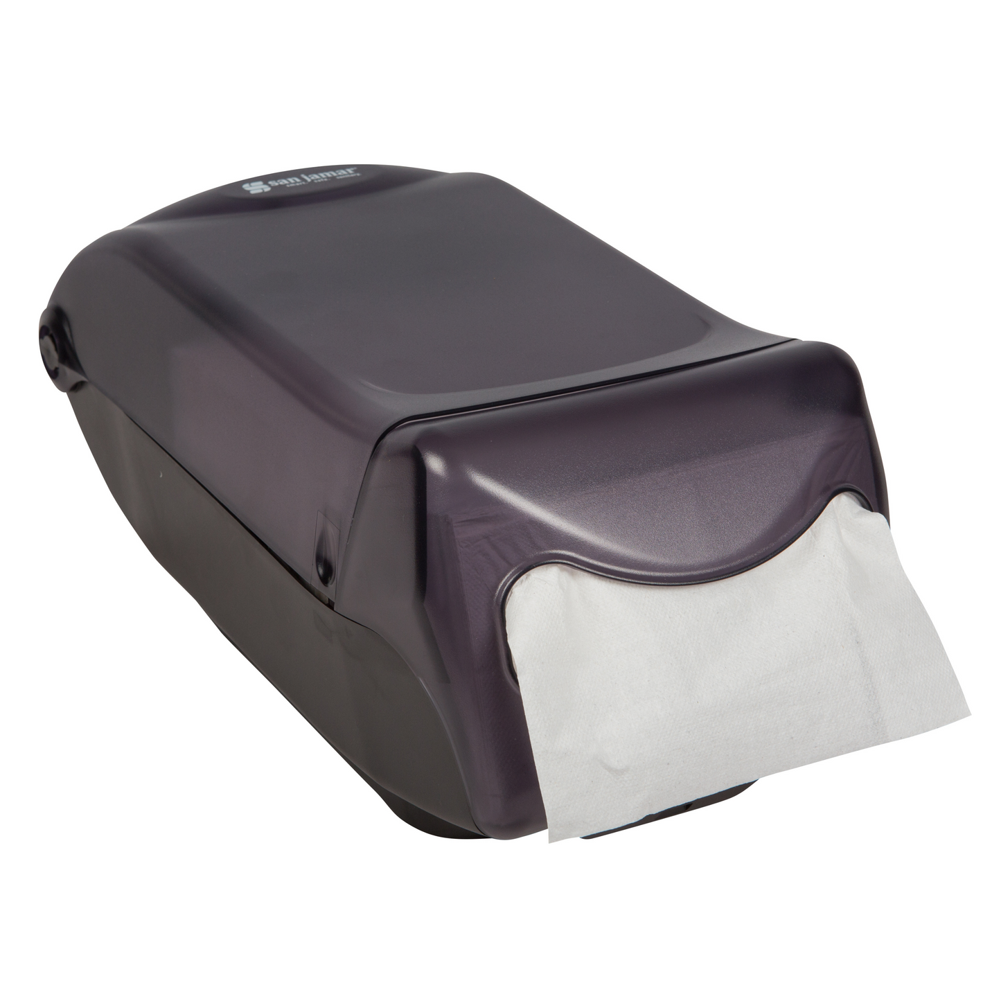 San Jamar Venue Countertop Napkin Dispenser, Black - H5003TBK