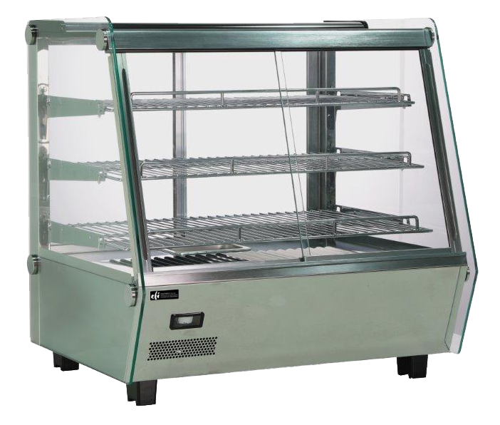 EFI HGSM-CT-3427-SF Hot Countertop Display Case Slanted
