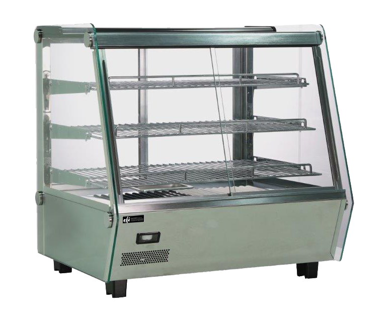 EFI HGSM-CT-4827-SF Hot Countertop Display Case Slanted