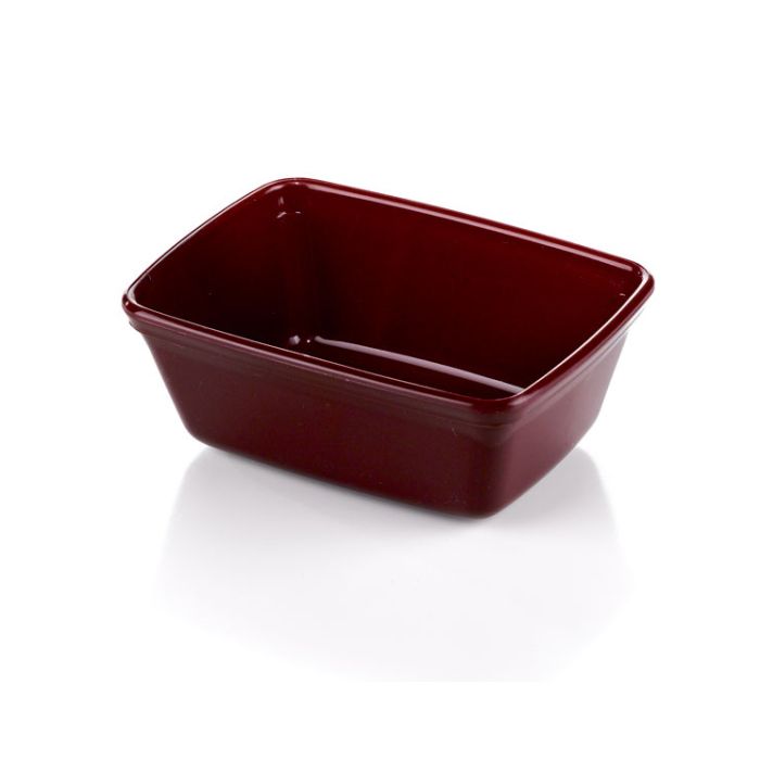 Bol à soupe rectangulaire Aladdin Temp-Rite, 170 ml, bordeaux (paquet de 100)