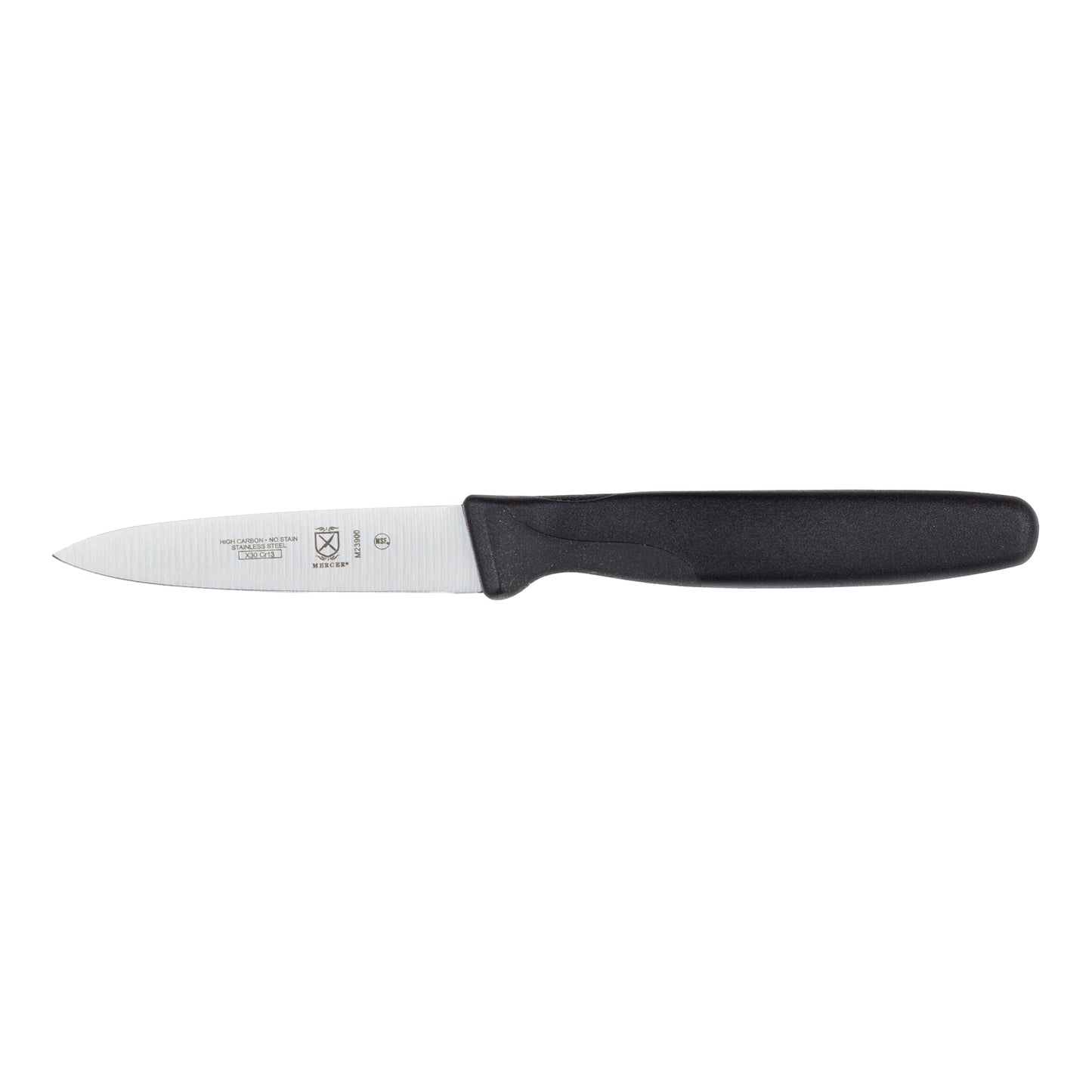 Mercer Millennia Slim Paring Knife, 3", Black - M23900P