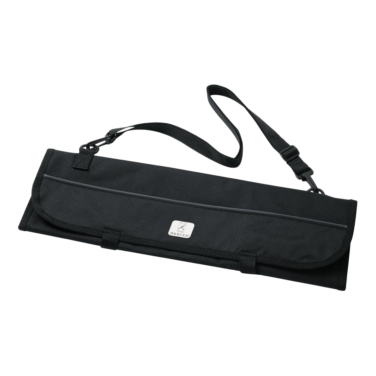 Mercer Knife Roll with 7 Pockets, Black - M30007M