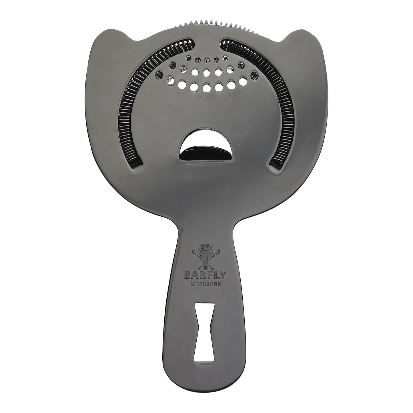 Mercer | Crépine à ressort robuste Barfly, 6 po, fini noir