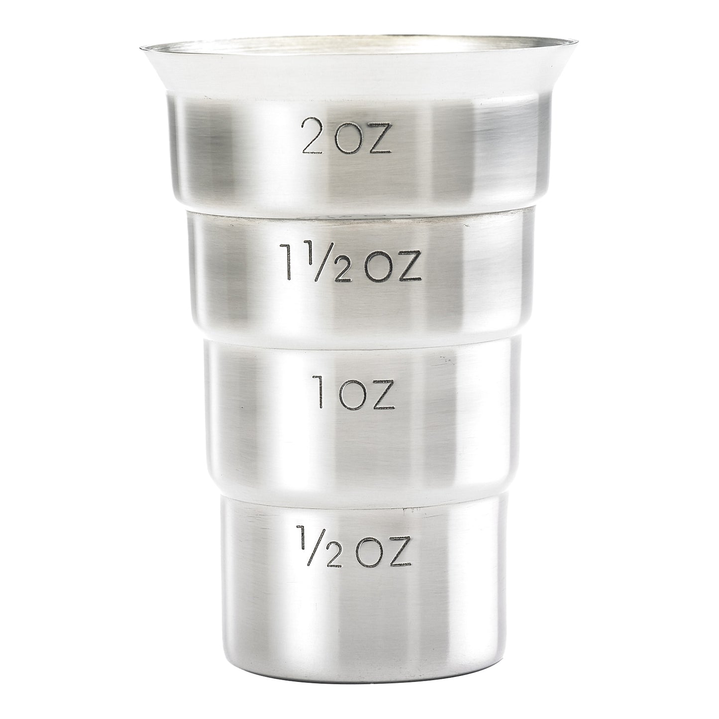 Mercer | Gabarit étagé Barfly, 2 oz, acier inoxydable