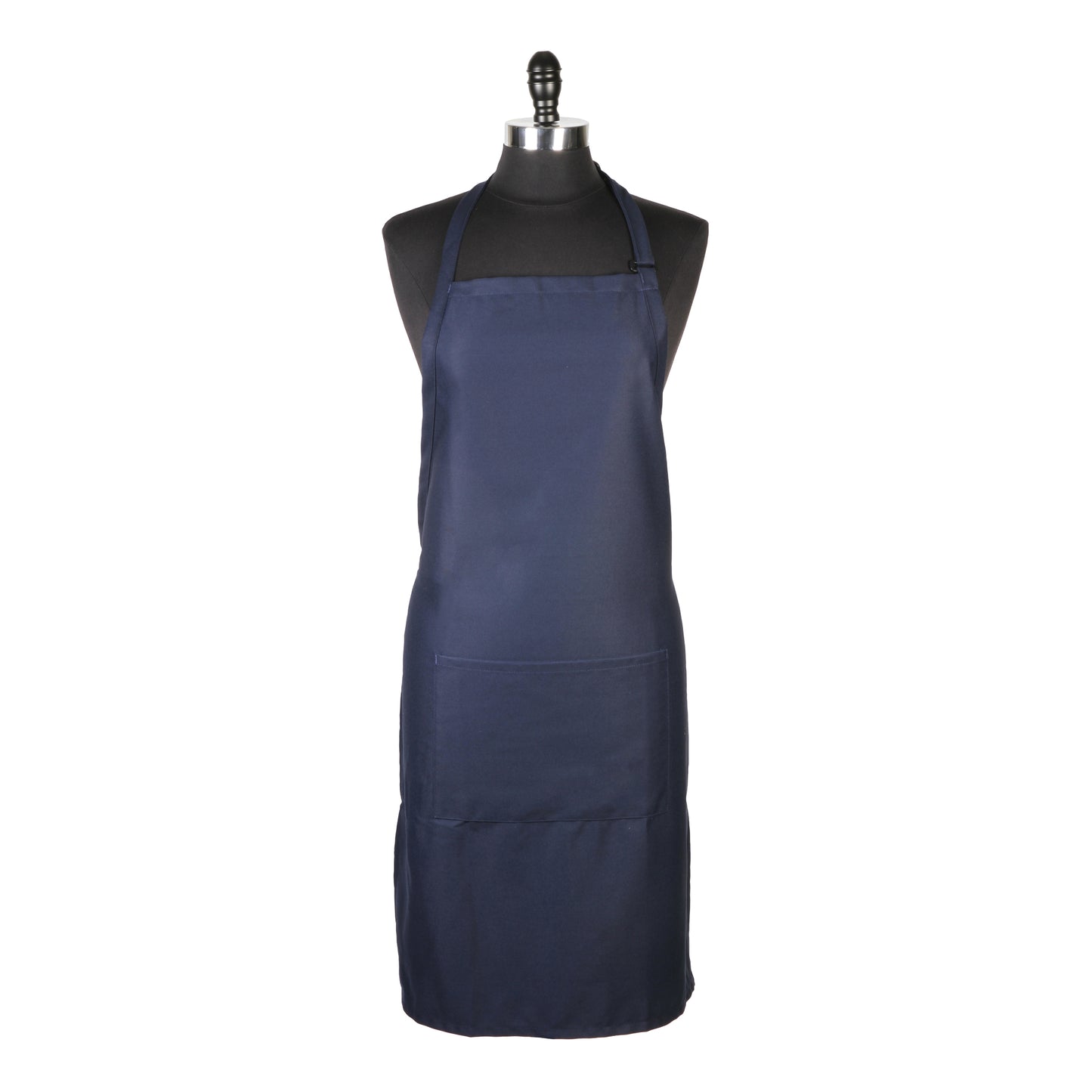 Mercer Genesis Bib Apron with Pocket, Navy - M61110NB