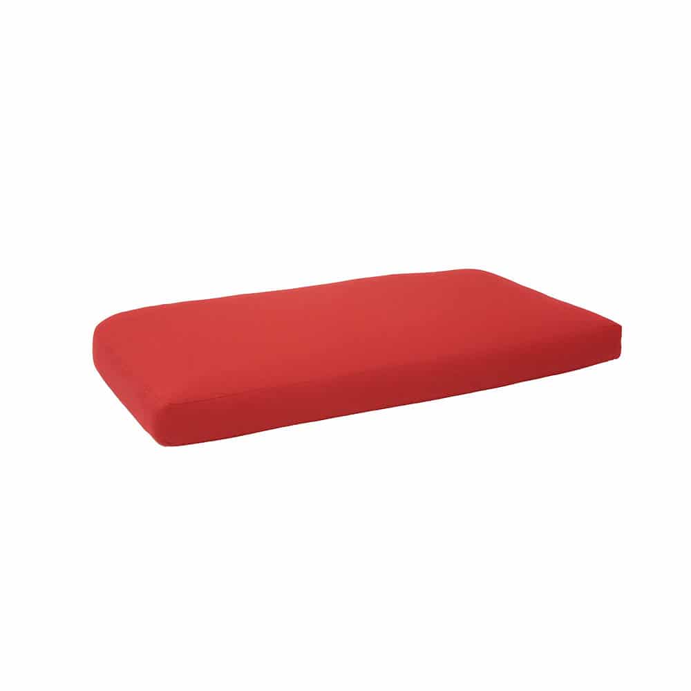 NARDI Net Bench Seat Cushion, Spectrum Cherry - NET-BENCH-48096