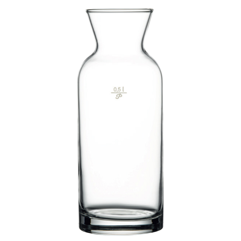 Browne Village Carafe w Pour Lines, 33 1/4 oz (6-pack) - PG43824
