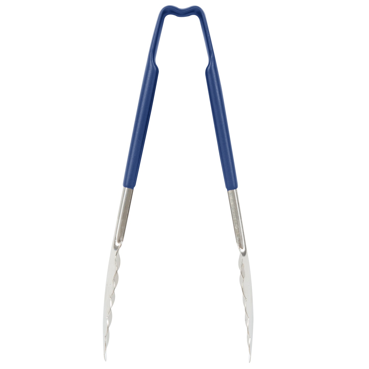 Vollrath Kool-Touch One-Piece Tongs, 9.5", Blue - 4780930