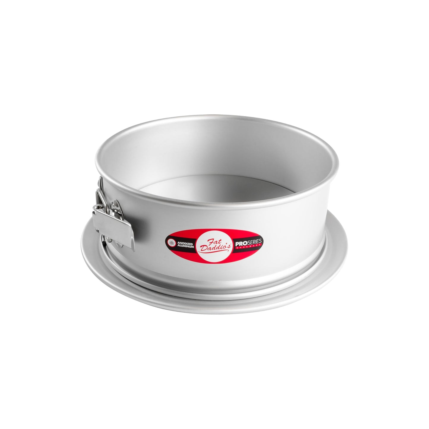 Fat Daddio's Round Springform Pan, 10" x 3", Aluminum - FDPSF103