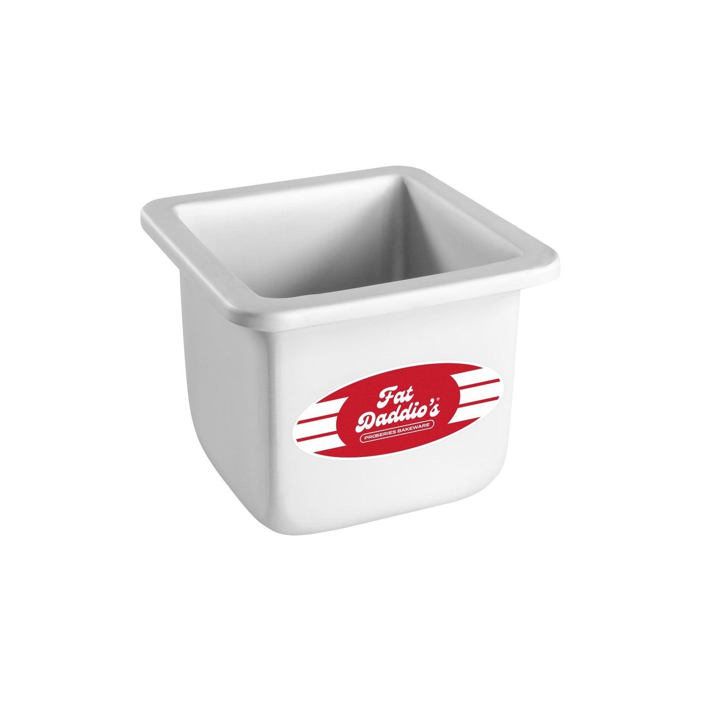 Fat Daddio's Square Cake Pan, 4" x 4" x 4", Aluminum - FDPSQ444