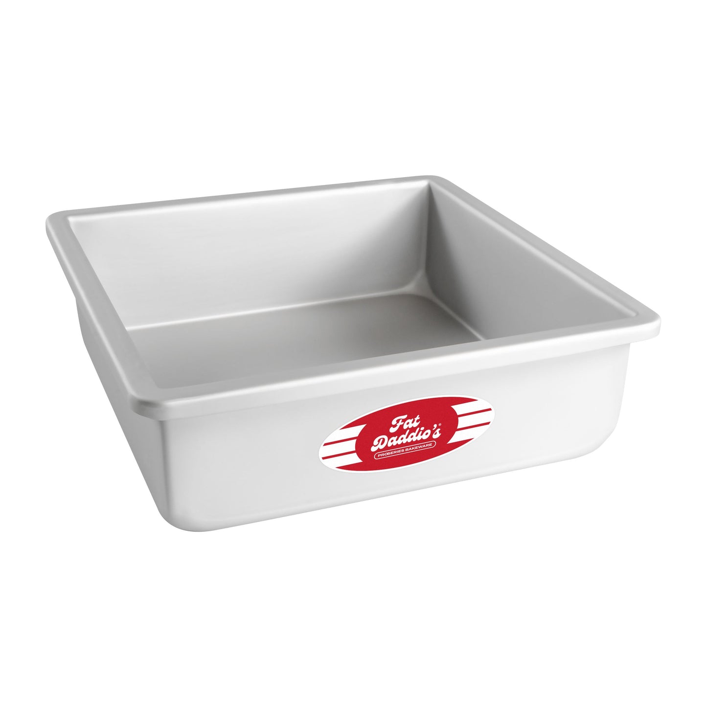 Fat Daddio's Square Cake Pan, 9" x 9" x 3", Aluminum - FDPSQ993