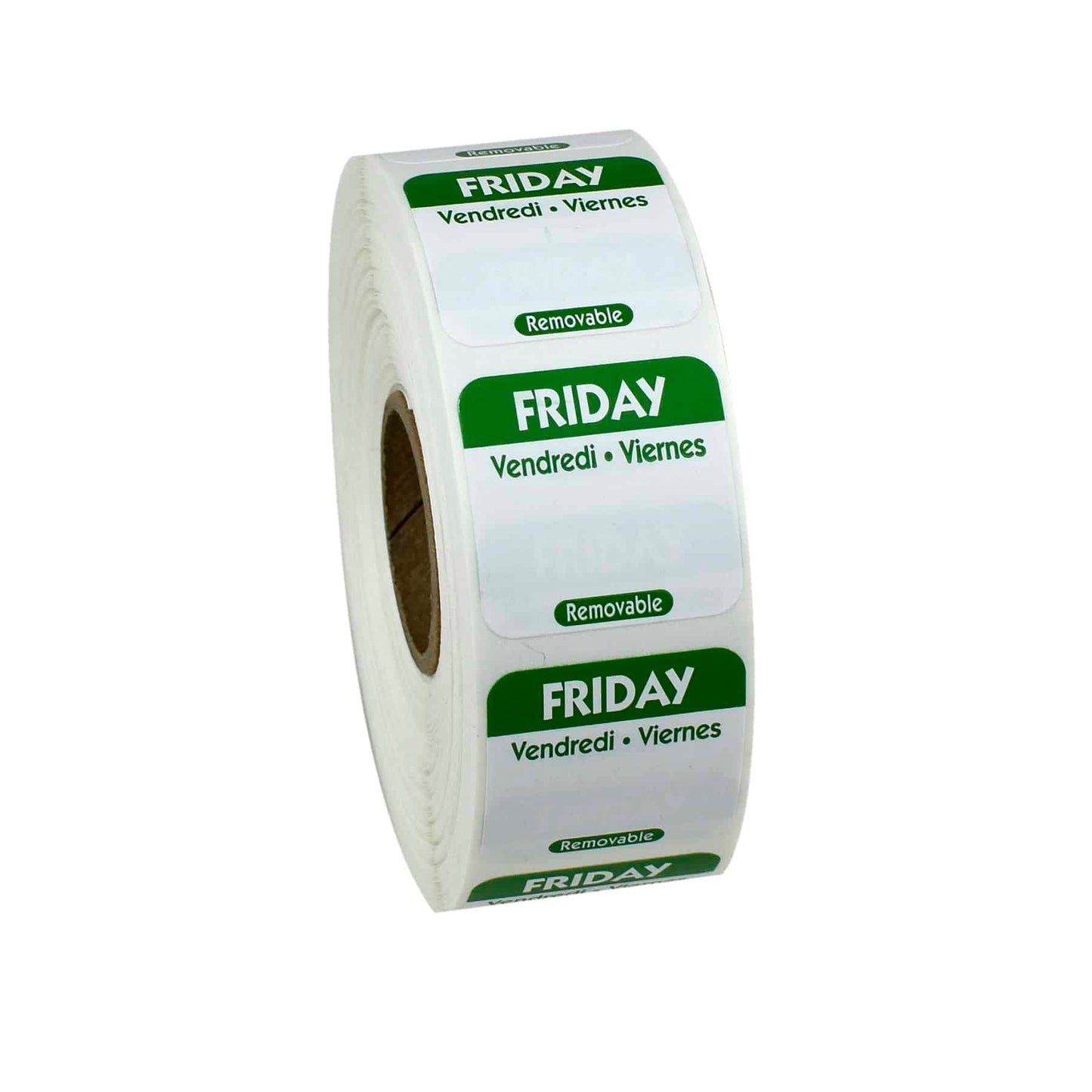 NCCO Removable Day of the Week Labels, Friday (Roll of 1000) - R105R