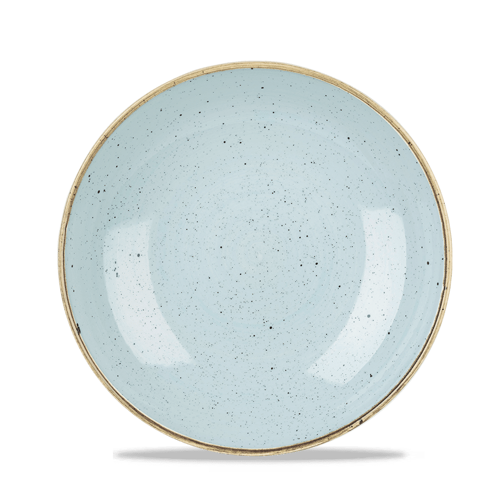 Churchill Stonecast Coupe Bowl, 40 oz, Duck Egg Blue (12-pack) - SDESEVB91