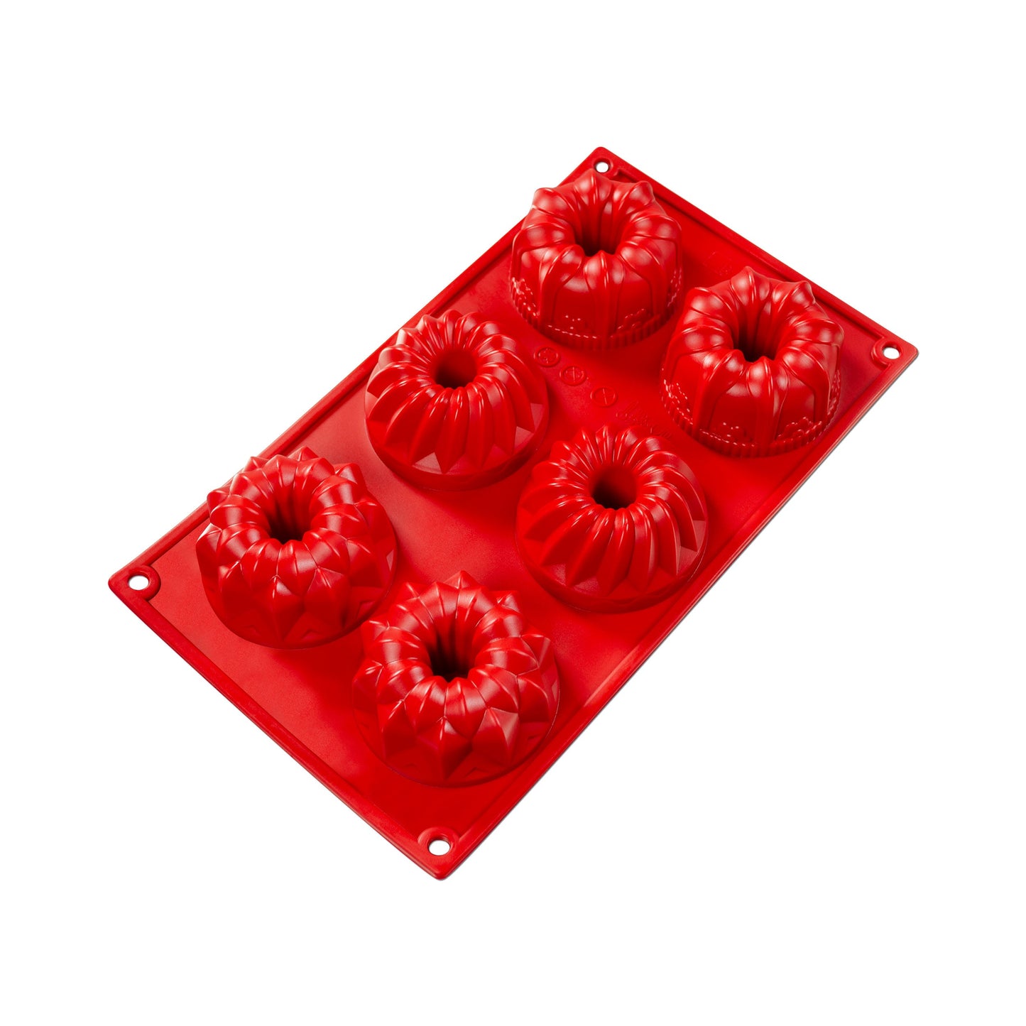 Fat Daddio's 6-Cavity Regal Variety Mold, 3.38 oz - FDSMF061