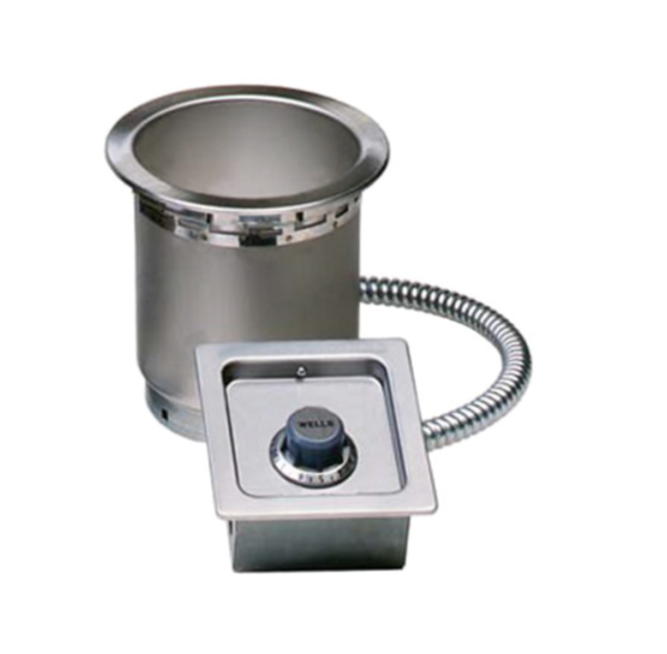 Wells Mfg SS4TU Round Drop-In Hot Food Well, 4 qt, 120V, FINAL SALE - SS4TU-120(120)