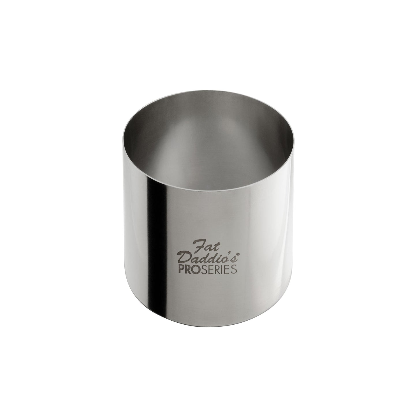 Fat Daddio's ProSeries Cake and Pastry Ring, 2.5" x 2", Stainless Steel, FINAL SALE - SSRD-2520