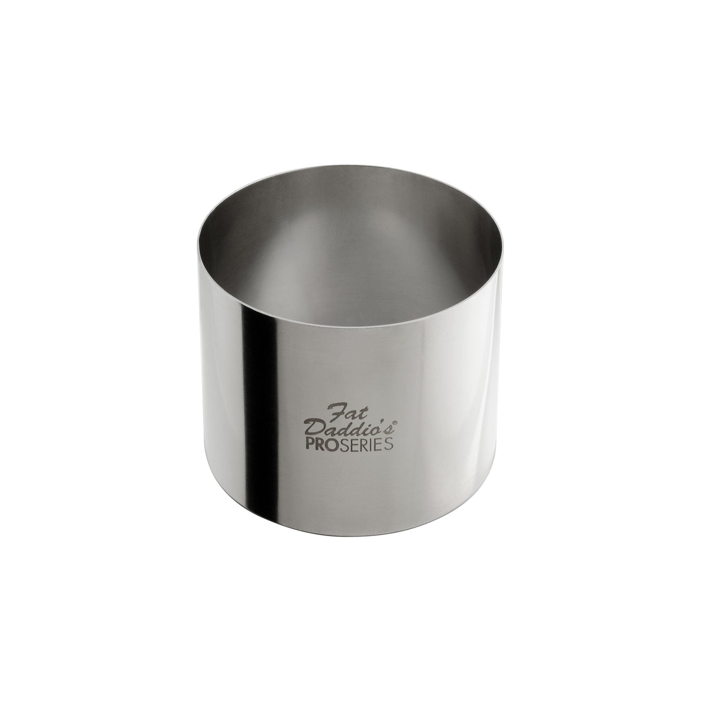 Fat Daddio's ProSeries Cake and Pastry Ring, 2.75" x 2.375", Stainless Steel, FINAL SALE - SSRD-2752375
