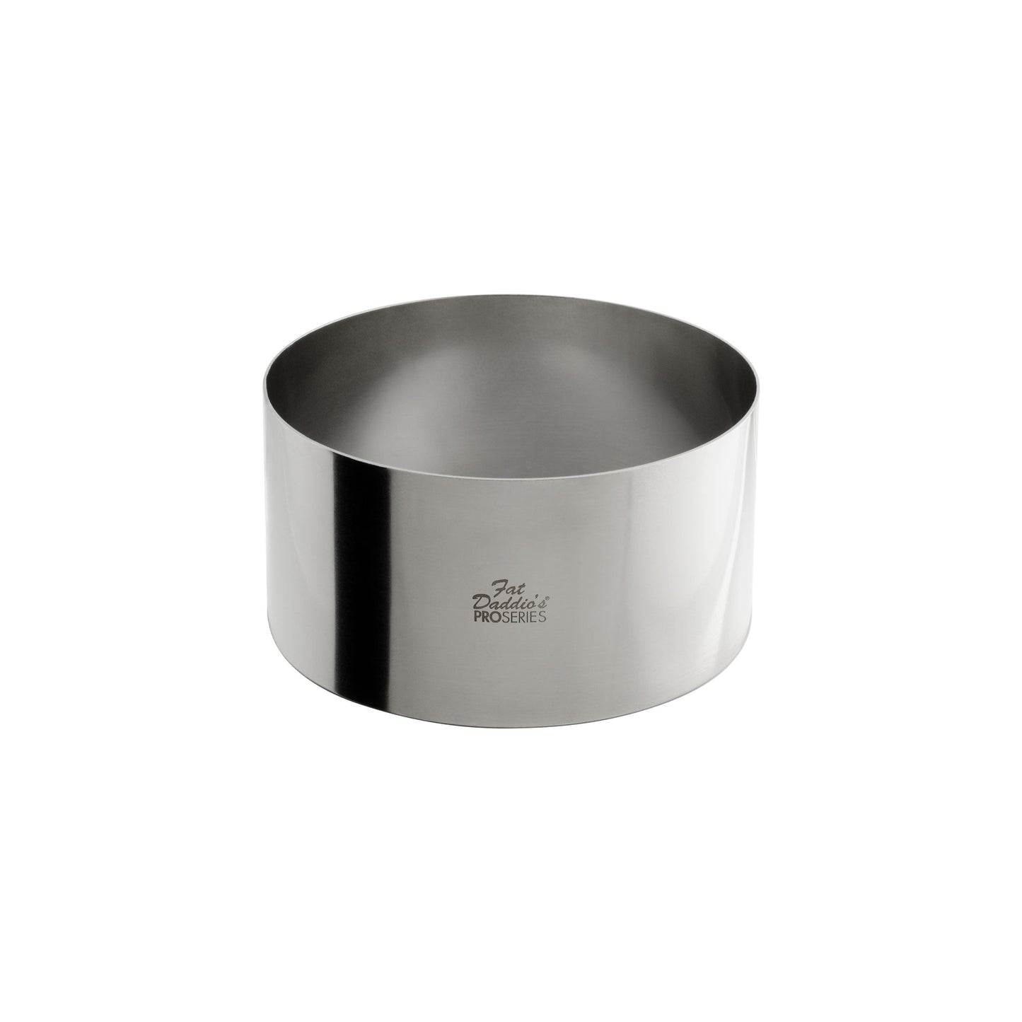 Fat Daddio's ProSeries Cake and Pastry Ring, 6" x 3", Stainless Steel, FINAL SALE - SSRD-6030