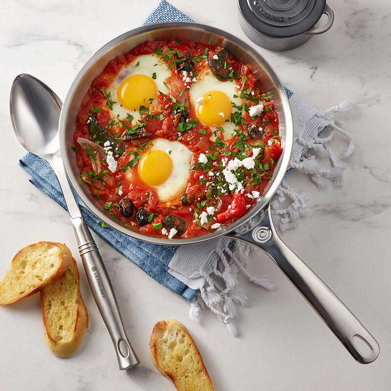 Le Creuset Stainless Steel Sauté Pan, 4.3 L - view 6