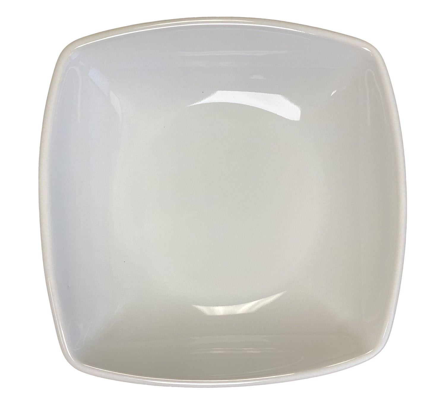 Catalina China Square Bowl, 8 3/8", Snow White (12-pack) - 2637